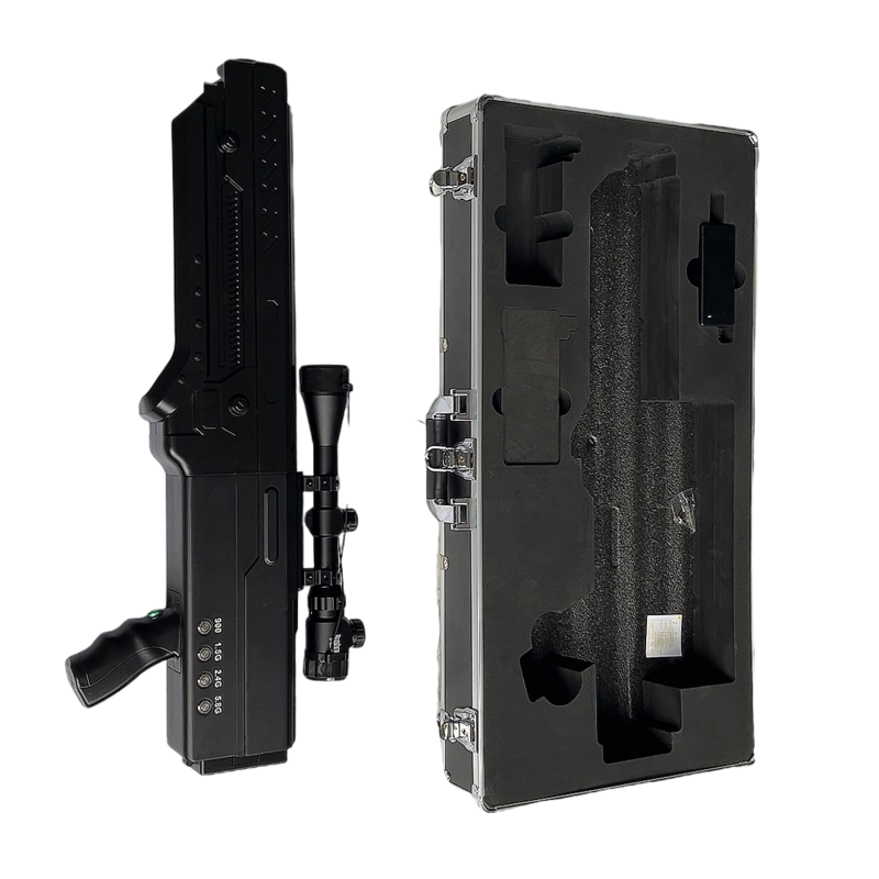  城步手持便携式枪型低空防御反制四通道A型